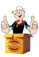 Camion et équipe de notre entreprise de déménagement Popeye